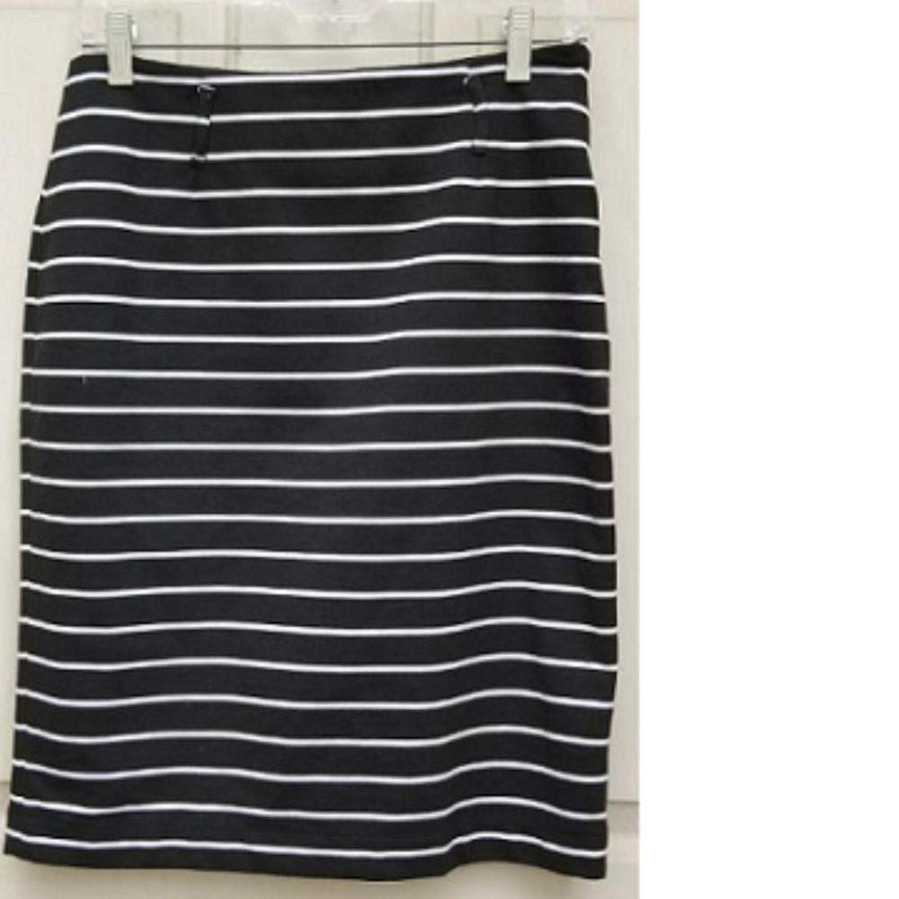 White House Black Market Sz 4 Striped Pencil Skirt